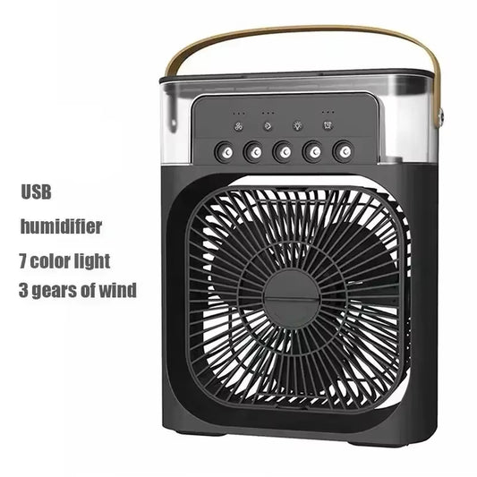 Humiflash Portable Air Cooler & Humidifier 3-in-1 with LED Light